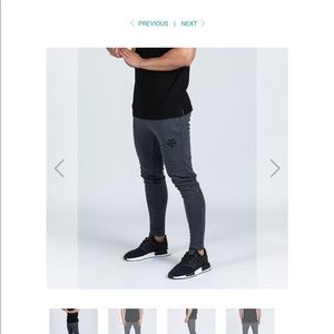 Machine fitness signature fitted tapered bottoms